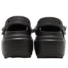 Stomp versierde klomp “Black”
