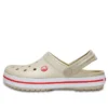 Strand sandalen in cementgrijs