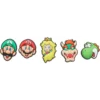 Super Mario™ 5-pack Jibbitz-schoenbedels Super Mario™ 5-pack Jibbitz-schoenbedels