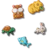 Super Pets 5-pack Jibbitz bedels