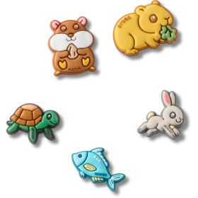 Super Pets 5-pack Jibbitz bedels