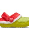 The Grinch x Classic Lined Clog voor peuters ‘Stealing Christmas’ The Grinch x Classic Lined Clog voor peuters ‘Stealing Christmas’
