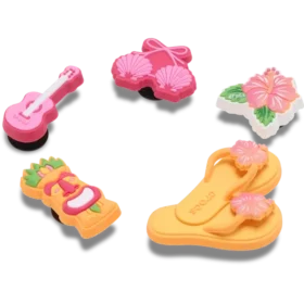 Tiki Vacation 5-pack Jibbitz bedels