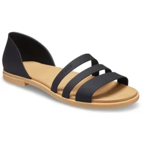 Tulum platte sandalen “Zwart”