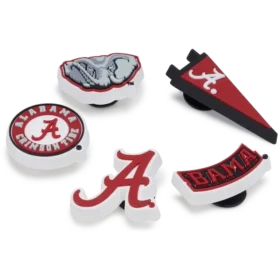 University of Alabama 5-pack Jibbitz bedels
