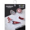 University of Alabama 5-pack Jibbitz bedels