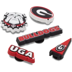 University of Georgia 5-pack Jibbitz bedels