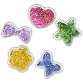UV-veranderende Squish 5-pack Jibbitz bedels