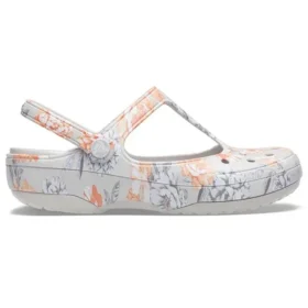 Witte bloemensandalen