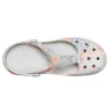 Witte bloemensandalen