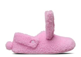 Wmns Classic Cozzzy Bunny Pantoffel ‘Pink Tweed’