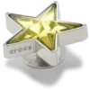 Zilveren en groene Smt Gem Star Jibbitz™-bedels