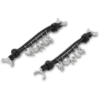 Zilveren iconen sandalenketting, set van 2 Jibbitz bedels