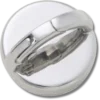 Zilveren verwisselbare Stud Jibbitz™-bedels