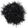 Zwarte Tinsel Pom Jibbitz™-bedels