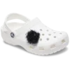 Zwarte Tinsel Pom Jibbitz™-bedels